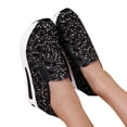 thumbnail image 6 of Mostsola Platform Sneakers for Women Slip on Loafers Glitter Sequin Mesh Tennis Shoes Walking Shoes, 6 of 9