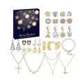 thumbnail image 4 of Rongfmy Jewelry Advent Calendar Stylish Xmas Present for Daughter Girlfriend Friends Style C, 4 of 8