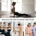 thumbnail image 5 of AMITOFO, new, 2 pairs per pack, size 5-9, Cotton Barre Pilates Socks for Dance, 5 of 5