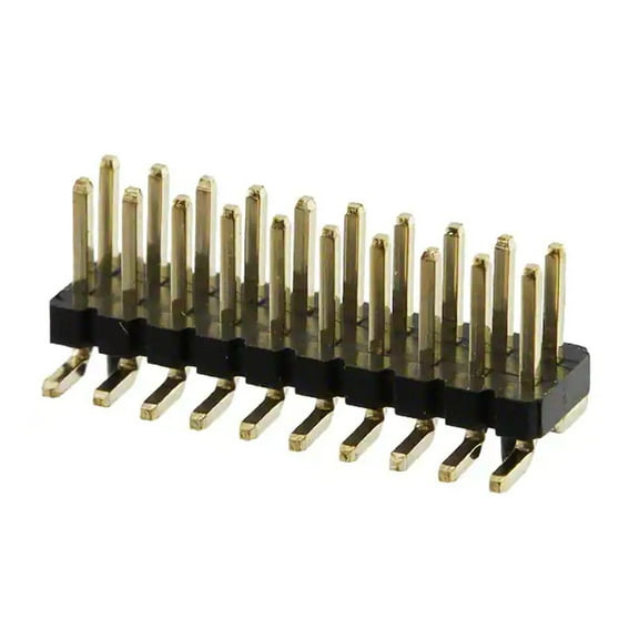 Pack of 4 GRPB102VWQP-RC Connector Header Surface Mount 20 position 0.050 (1.27mm) :RoHS, Tube