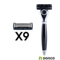 thumbnail image 2 of DORCO Pace Classic - Seven Blade Razor System - 9 Pack (1 Handle + 9 Cartridges), 2 of 3