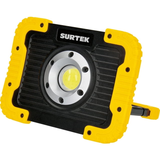 Reflector Led 4 Tipos Luz Recargable Micro Usb 10 W Surtek SURTEK RFR9