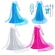 thumbnail image 2 of Vestido de princesa para niñas, disfraz de Elsa de Frozen, disfraz de fantasía para niños, vestido de baile con lentejuelas, ropa de reina de la nieve para niños, ropa de Elsa para Party5-6T 130 Gao Jinjia LED, 2 of 2