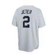 thumbnail image 3 of New York Yankees Mantle 7 Jeter 2 Adult Navy Baseball Jersey _XL, 3 of 4