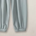 thumbnail image 4 of NOLDARES Boys Joggers Pants Outdoor Youth Quick Dry Hiking Pants Lightweight Athletic Pants with Pockets(Grey,4-5 Years), 4 of 6