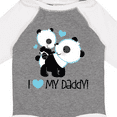 thumbnail image 4 of Inktastic I Love My Daddy Boy Bear Boys Long Sleeve Baby Bodysuit, 4 of 5