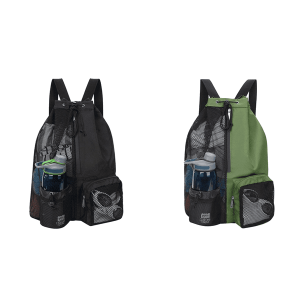 Mochilas Deportivas Baloncesto Con Cordón Malla Espesa para Entrenamiento ()