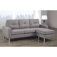 thumbnail image 1 of Sandra Sectional, Light Grey, 1 of 5