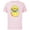 Soft Pink, variant on The Simpsons Maggie Easter Egg Grass Green - Short Sleeve Cotton T-Shirt for Adults - Customized-White