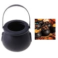 thumbnail image 5 of Halloween Mini Cauldron Candy Bucket Kettle,Halloween Witches Cauldron Candy Holder Pot for Party Decorations Supplies, 5 of 9