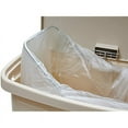thumbnail image 3 of "Rubbermaid Commercial Products - 1883458 Streamline Slim Step-On Plastic Trash Garbage Can, 13 Gallon, Beige", 3 of 7