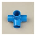 thumbnail image 3 of 20mm 4 Way 10pcs PVC Hose Cross ConnectorJoint for Garden Irrigation Pipe Adapter Tube Parts DIY Tools ,Easy to Use, 3 of 3