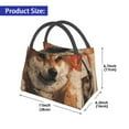 thumbnail image 2 of Honeii Vintage Shiba Inu Art Print Cooler Bag Insulated, Large Leakproof Soft Sided Portable Cooler Bag,Lunch Box Lunch Bag, 2 of 6