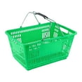 thumbnail image 2 of GROWTH TANK Panier d'Achats Panier d'Épicerie Léger Robuste en Métal Panier de Rangement Polyvalent Vert, 2 of 9