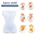thumbnail image 2 of 3D Body Candle Mold  Silicone Torso Soap Making Mold Aromatherapy Craft Candle Making Moulds for DIY Crafting Casting, 2 of 10