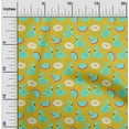 thumbnail image 2 of oneOone Cotton Silk Medium Yellow Fabric Donut Pattern Sewing Craft Projects Fabric Prints By Yard 42 Inch Wide, 2 of 6
