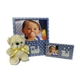 thumbnail image 2 of Baby Frame Gift Set with Teddy Bear - Perfect for Baby Showers and Nurseries (Blue), 2 of 2