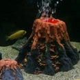 thumbnail image 3 of Fish Tank Volcano Shape Resin Air Bubble Stone Oxygen Pump Aquarium Ornament, 3 of 7