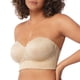 thumbnail image 2 of Sujetador largo sin tirantes HSIA para mujer, busto grande, talla grande, 2 of 5
