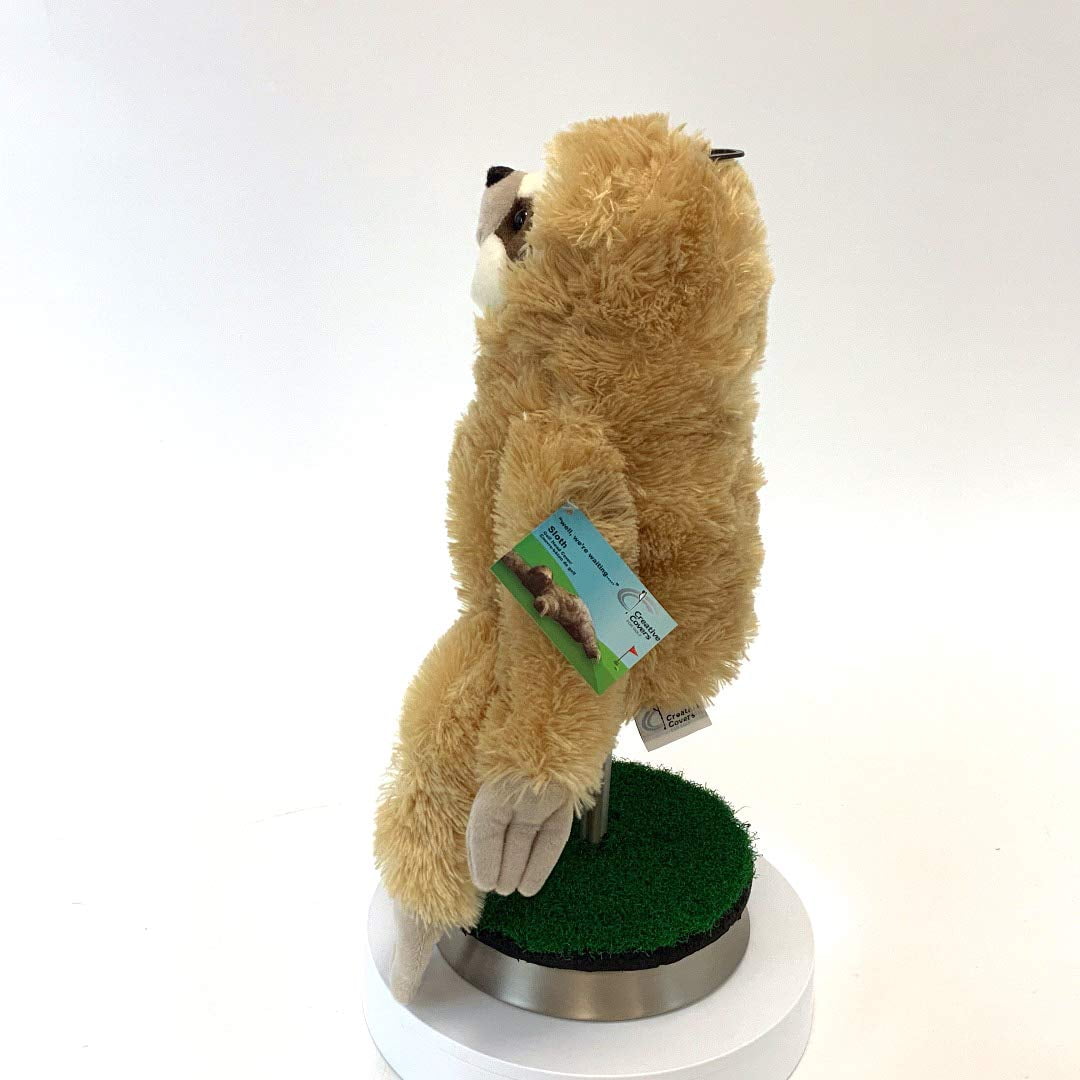 Creative Covers Ralph The Sloth Golf Club Head Cover, Spinning Eye Headcover, For Woods And Drivers