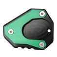 thumbnail image 5 of Motorcycle Kickstand Enlarger Pad Side Stand Enlarger Plate Aluminium Alloy Replacement for NINJA250 300 400 2018+(Green ), 5 of 5