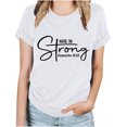 thumbnail image 1 of Blouses pour Femmes Hauts Imprimés Manches Courtes Blouse Col Rond T-Shirt Hauts, 1 of 1