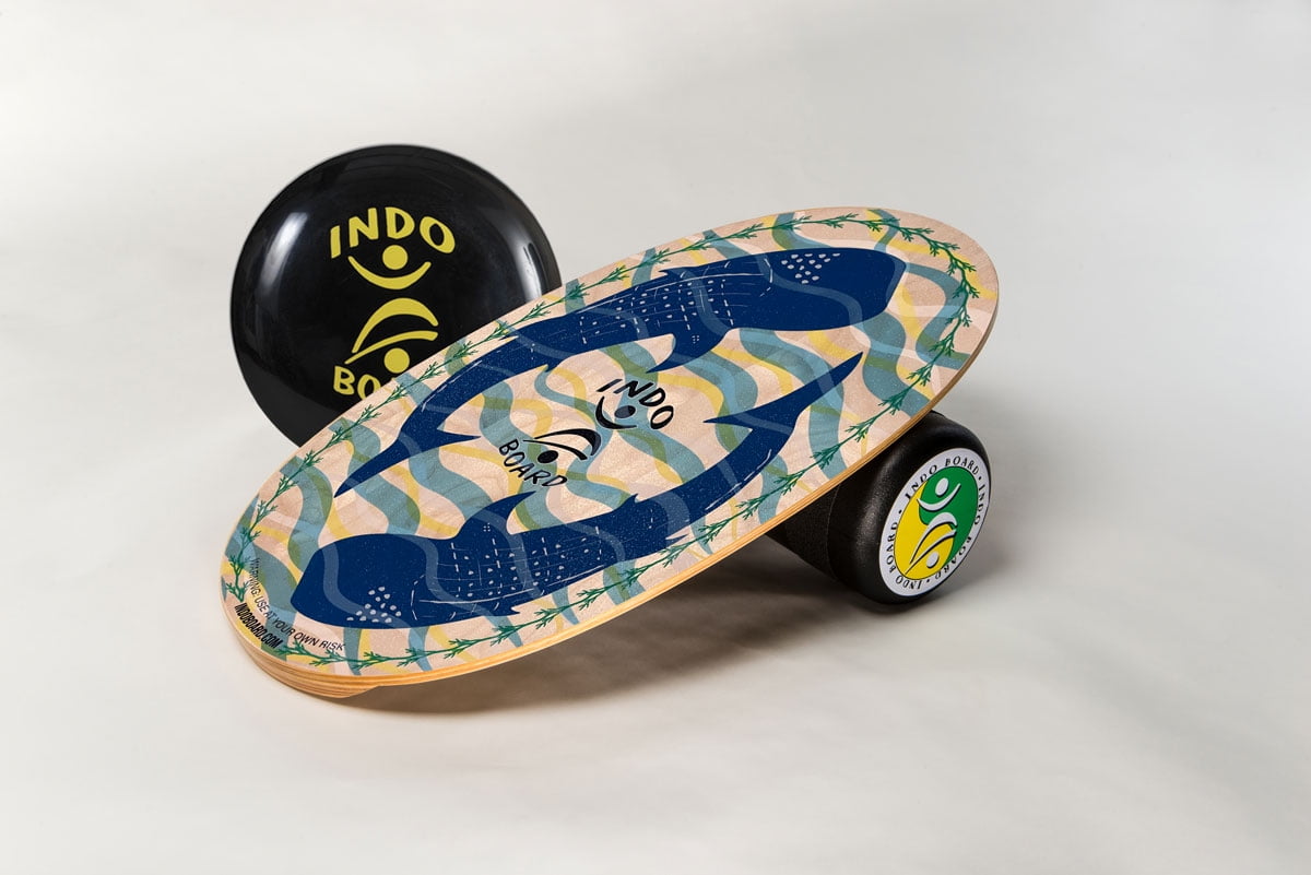INDO BOARD - Original Balance Board Training Package, Whale Shark