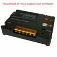 thumbnail image 3 of 20A Solar Charge Controller with Dual DC Outputs, 12V/24V Auto-Switching, Crystal Nightlight LCD Display – Efficient Renewable Energy Management for Residential & Commercial Outdoor Applications, 3 of 5