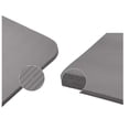 thumbnail image 4 of Esterilla de yoga para pilates, espuma viscoelástica de 10 mm de grosor, gris, 180 x 60 cm, 4 of 5