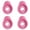Pink, variant on Gytml Corn Silk Remover Brush, Flexible Vegetable Cleaning Scrubber, Food-Safe Kitchen Brush For Removing Corn Silk, Dirt & Root Hairs From Produce(Green-4PCS)