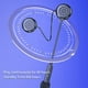 thumbnail image 3 of Auriculares deportivos impermeables Bluetooth 5.0 para casco de moto, 3 of 8