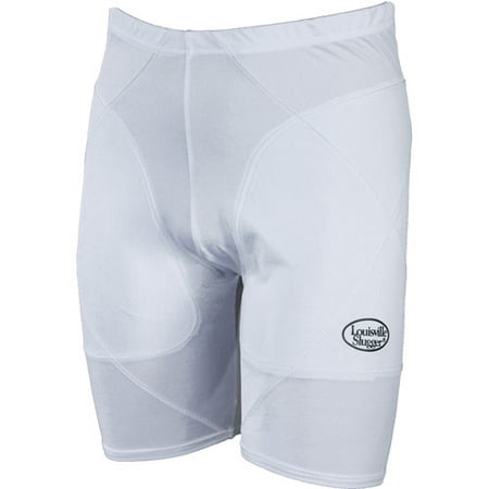 Louisville Slugger Women's Slugger Low-Rise Shield Sliding Shorts, White