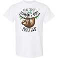 thumbnail image 3 of Inktastic Our 1st Mother's Day Together Cute Mom and Baby Sloth T-Shirt, 3 of 5
