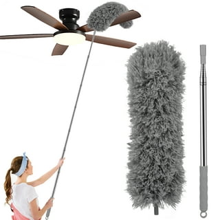 Flexible Fan Duster for Ceiling Fan with Telescopic Extension Pole –  Extend-A-Reach
