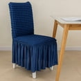 thumbnail image 6 of Oiur Chair Cover Color Banquet Chair Wear Resistant Super Soft Non-Fading Solid Slipcover Stretch Wedding Chair Protector, 6 of 15