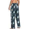 thumbnail image 5 of HPINK-T Blue Gnome Men's Pajama Pants Sleepwear Lounge Pajama Bottoms with Pockets, S M L XL XXL, 5 of 7