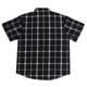 thumbnail image 4 of Blusa y camisa de manga corta con cuello vuelto para hombre, moda informal, botones, bolsillos dobles, solapa, manga corta con blusas, blusa de algodón y poliéster para hombre, 4 of 4