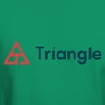 thumbnail image 3 of CafePress - Triangle Horizontal T Shirt - Men's Classic Graphic Cotton T-Shirt, 3 of 4
