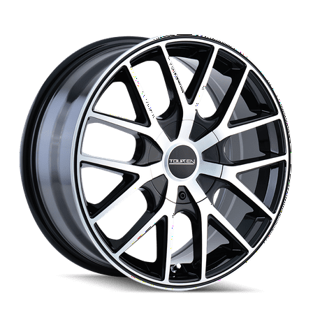 Touren Tr60-3260 16X7 4X100/4X114.3 42Et 67.1Cb Black/Machined Face/Black Ring