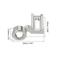 thumbnail image 2 of Uxcell Low Shank Ruler Frame Free Motion Quilting Presser Foot Sewing Machine Foot, 2 of 5