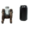 thumbnail image 3 of Turquoise Stone Holy Cross with Faux Wood Scroll Vines Salt Pepper Shakers Set, 3 of 8