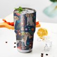 thumbnail image 3 of 30oz Beagle Dog Dog and Flower Tumblers Stainless Steel Tumbler with Lid and Straw,Vacuum Insulated Double Wall Travel Tumbler Cups Mug with Cleaning Brush for Coffee,Tea, 3 of 7
