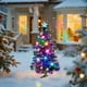 thumbnail image 3 of Árbol de Navidad Juegoal de 3 pies preiluminado con luces que cambian de color, 3 of 8