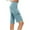 Light Blue, variant on Mlzmgr Biker Shorts for Women Cargo Pants with Pockets Athltic Long Shorts Elastic Waist Casual Hiking Workout