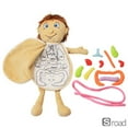 thumbnail image 6 of Human Body Anatomy Plush Toy – Soft Educational Doll With Removable Organs, Medical Learning Toy For Kids (Heart, Lungs, Stomach) – Preschool Science Classroom Aid​, 6 of 22