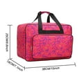 thumbnail image 3 of Portable Travel Sewing Machine Organizers Bag Nylon Protective Case With Reinforced Handles and Front Compartment, 3 of 8
