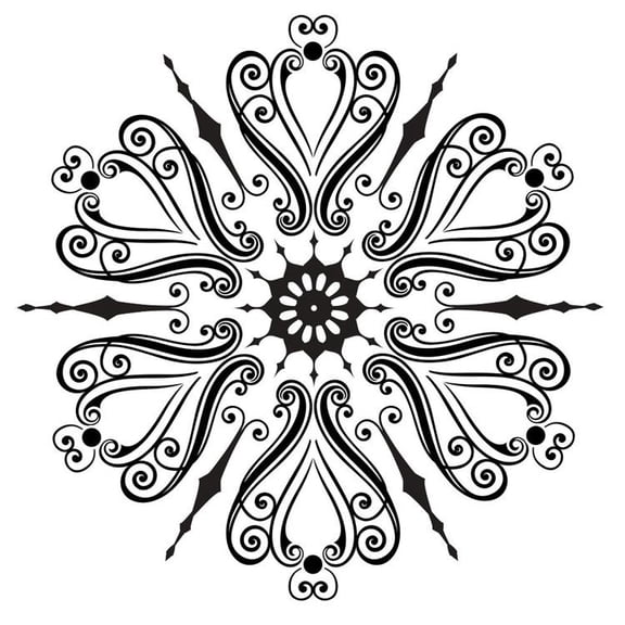 Creative Expressions Stamps - Eastern Star