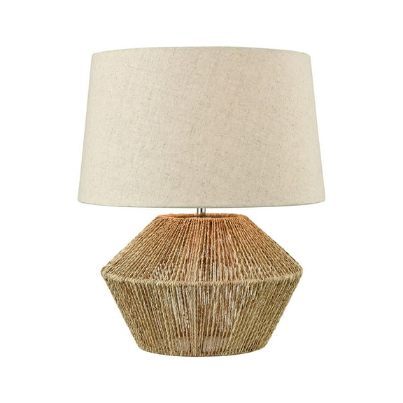 Elk Home 14-Inch Wide Vavda Table Lamp, Transitional, Natural