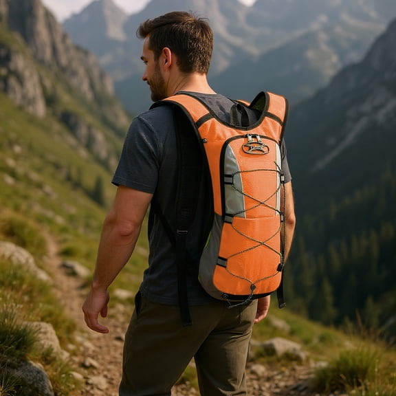 GASTROPOD Hydration Packs Backpack,Water Pack Backpack for Hiking Running Biking,Road Runner Hydropack with Bladder for Climbing and Outdoor Adventure
