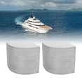 thumbnail image 1 of Boat Deck Corner Cap, 2Pcs Aluminum High Strength Pontoon Corner Cap  for 90 Rounded Corner, 1 of 7